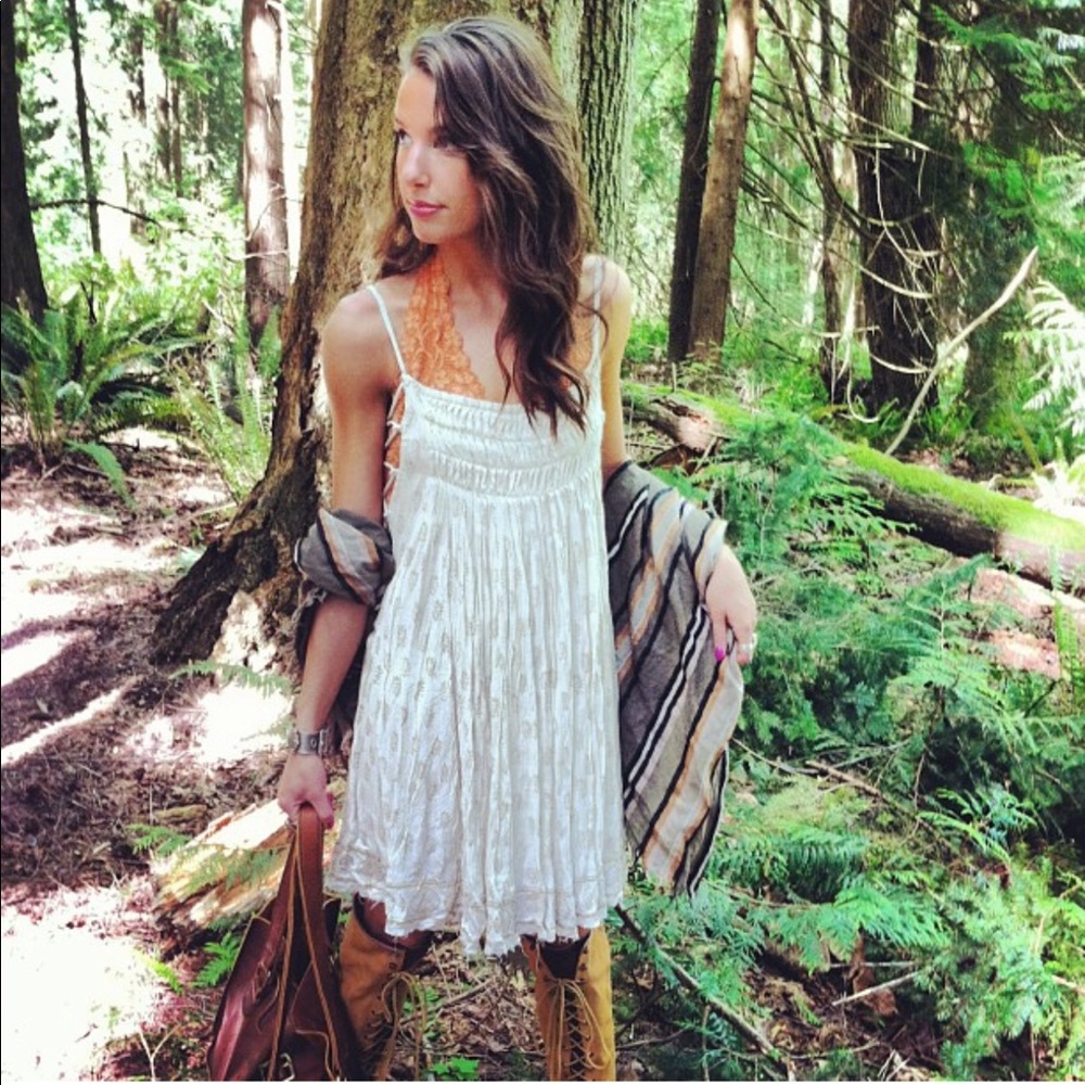 Free People FP ONE Imperial Palm Dress - Picture 4 of 7